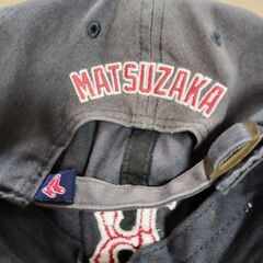 MLBレッドソックス松坂大輔キャップの画像
