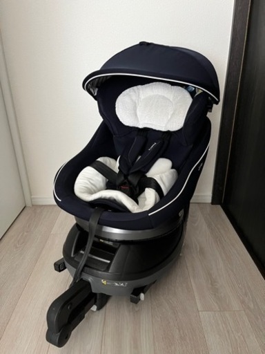 クルムーヴ スマート ISOFIX エッグショック JJ-600 ネイビー