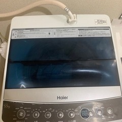 全自動洗濯機（Haier JW-C55A）