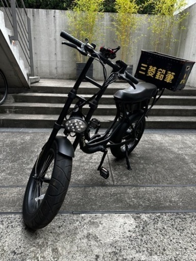 美品E-bike ロカフレーム マットブラック 