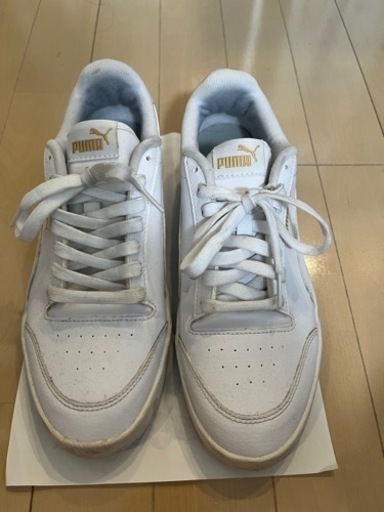 スニーカー  PUMA  ホワイト 靴 白色