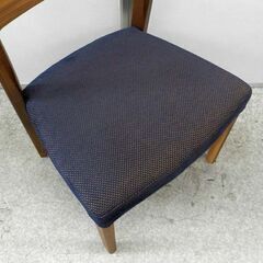 Karimoku ダイニングチェア CU6155 ダークネイビー 食堂椅子 肘なし カリモク 札幌 西区 西野の画像
