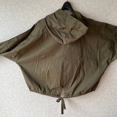 綿100%パーカーの画像