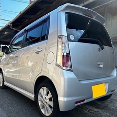 低走行6万キロ台！月々9千円〜分割払い可‼️ 車検2年付き！【名義変更代込み】☆スズキ ワゴンRスティングレー☆HDDナビ付き☆走行中DVD見れます☆ETC付き☆プッシュスタート☆ドライブレコーダー付きのフル装備☆純正アルミ☆そのまま乗って帰れます！の画像
