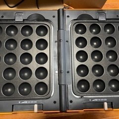  アイリスオーヤマ DPO-133 両面ホットプレート➕たこ焼きセットの画像