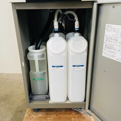 ティーディスペンサー PTE-100H3WA1-BK ホシザキ 2018年 給茶機 カセット式 中古 の画像
