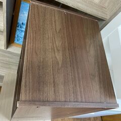 カラーボックス　No.10324　ブラウン　収納　棚　【リサイクルショップどりーむ鹿大前店】の画像