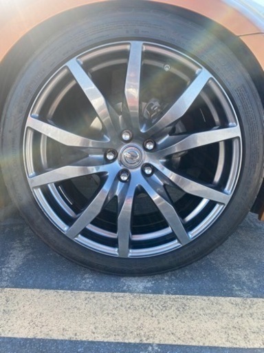 日産GTR R35 中期純正ホイール+タイヤセット
