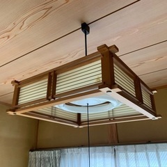 
和風　照明器具