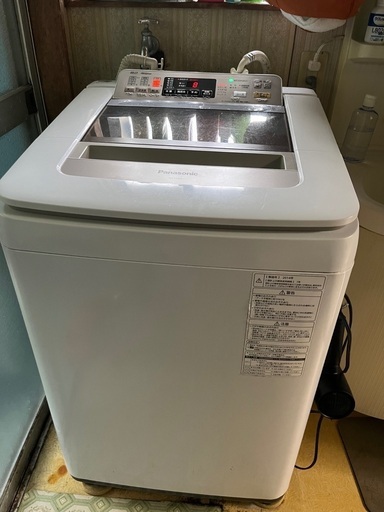 洗濯機　8kg panasonic製