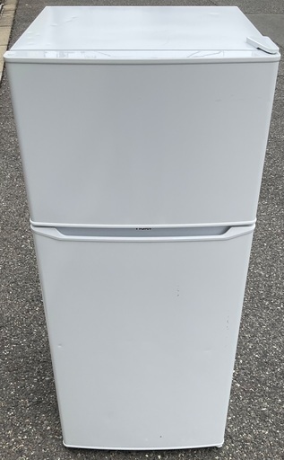 【RKGRE-364】特価！ハイアール/130L 2ドア冷凍冷蔵庫/JR-N130B/中古品/2022年製/当社より近隣無料配達！