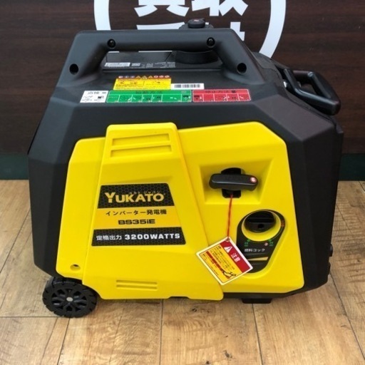 YUKATO インバーター発電機　BS35iE 動作OK