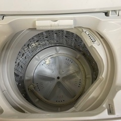 【リサイクルサービス八光】2019年製　一人暮らし用 4.5kg洗濯機・126L 2ドア冷蔵庫 セットの画像