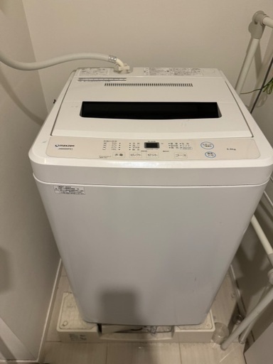 マクスゼン/MAXZEN 全自動洗濯機　JW60WP01 2019年製　6kg お譲りします