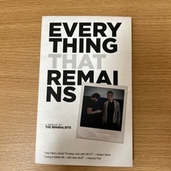 洋書　EVERYTHING that REMAINS