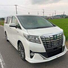 アルファードハイブリッド★4WD★7名★ナビテレビ★後席モニター...