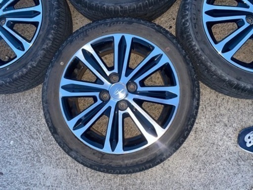 タイヤホイール4本セットPCD100、タイヤ、ホイール