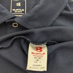 バートル(BURTLE)　ポロシャツ　サイズM　2枚セット　バートル 667 [春夏用]ドライメッシュ半袖ポロシャツ#普段着 ＃クールビズ＃ゴルフ＃スポーツ＃ウォーキング＃現場作業の画像