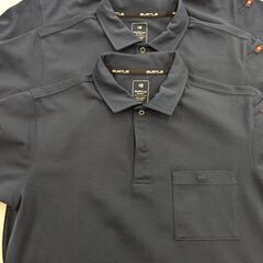 バートル(BURTLE)　ポロシャツ　サイズM　2枚セット　バートル 667 [春夏用]ドライメッシュ半袖ポロシャツ#普段着 ＃クールビズ＃ゴルフ＃スポーツ＃ウォーキング＃現場作業の画像