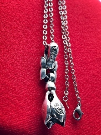 【美品】【希少】ロンワンズLONE ONES クラスプ  ティアー ベル キークラスプ　(M)  シルバー ジュエリー ブランド アクセサリー 正規品 レナードカムホート