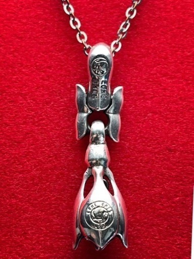 【美品】【希少】ロンワンズLONE ONES クラスプ  ティアー ベル キークラスプ　(M)  シルバー ジュエリー ブランド アクセサリー 正規品 レナードカムホート