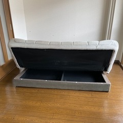 ソファ　収納ありの画像