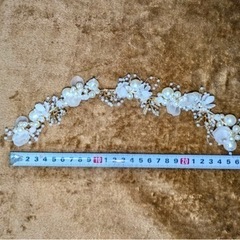 ブライダル　ヘアアクセサリーの画像