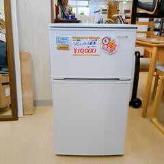 ヤマダ電機☆2ドア冷蔵庫☆90L,2018年製、YRZ-C09B1、ホワイト、家電