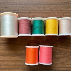 《お相手が決まりました❣️》ミシン糸 未使用品・中古品 まとめ売りの画像