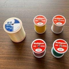 《お相手が決まりました❣️》ミシン糸 未使用品・中古品 まとめ売りの画像