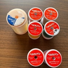 《お相手が決まりました❣️》ミシン糸 未使用品・中古品 まとめ売りの画像