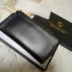 新品) 革の長財布の画像