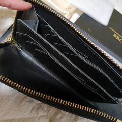 新品) 革の長財布の画像