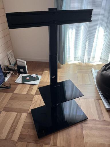 テレビスタンド　黒　未使用品