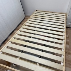 【引越しのため急募】0円　ニトリ すのこ シングルベッド　