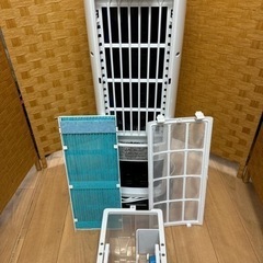 【引取】冷風扇 スリム キャスター付き 循環式 おしゃれ 冷風機 SKジャパン★2021年製★の画像
