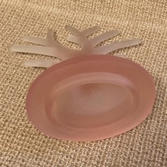 アクセサリー　指輪　ピアス　収納　見せる収納　木の形　置物　オブジェ　ピンクの画像
