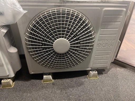 日立 空調家電 エアコン2台(室外機付き)