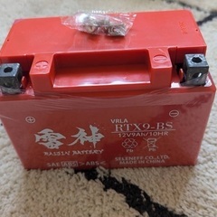 雷神　RTX9-BS バイクバッテリーの画像