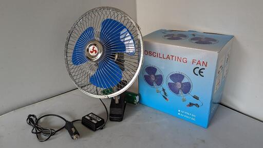 新品同等品   車用クリップ扇風機