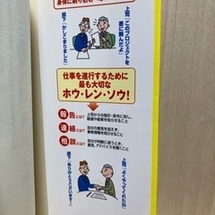 ホウレンソウ　報告・連絡・相談の本の画像