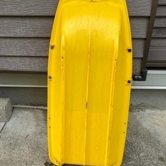 雪遊びソリの画像