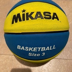 【無料】幼児用バスケットボール 3号球 屋外利用