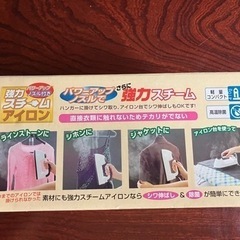スチームアイロンの画像