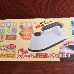 スチームアイロンの画像