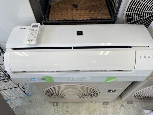 残り１台　シャープ2.2K冷暖房エアコン2017年製　（6～8畳）Aｇイオン標準取り付け工事込み！！