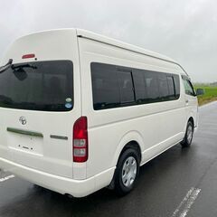 ハイエースワゴン★グランドキャビン★10名★4WD★ナビTV★ETC★パワスラの画像