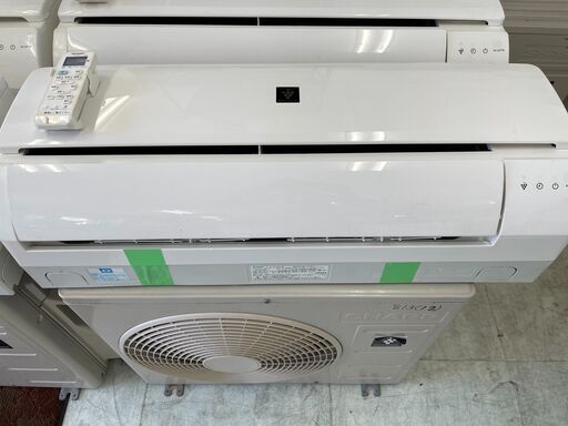 ④シャープ2.2K冷暖房エアコン2017年製　（6～8畳）Aｇイオン標準取り付け工事込み！！4台あります
