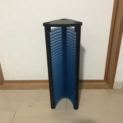 青黒色 プラスチックCDラック