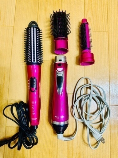 マイナスイオン ヘアアイロン\u0026ヘアドライヤー